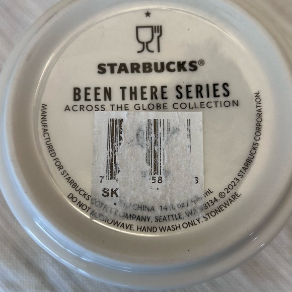 Starbucks Philippines Mug with Gold and Pink Design - Picture 5 of 5